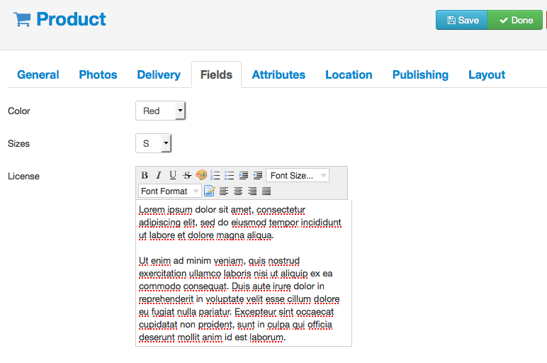 product-field-data